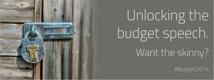 #BUDGET2014 – THE SKINNY
