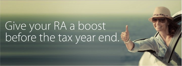 TAX YEAR END – RA BOOST