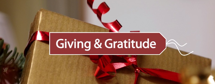 Giving and gratitude