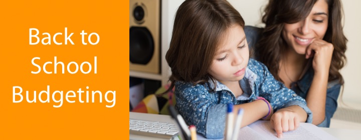 Back to school budgeting