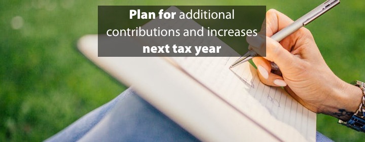 Prepare for additional tax increases next year