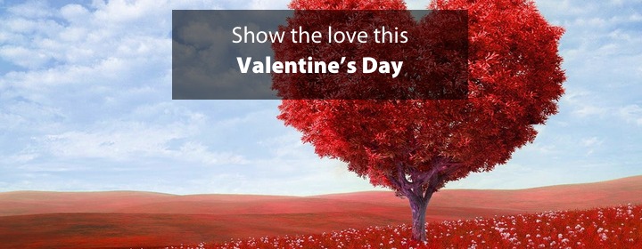 Show the love this Valentine’s Day