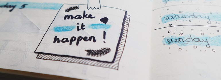 Setting goals and taking stock